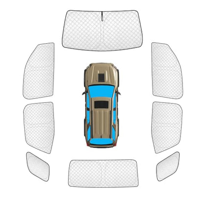 Thicken Sun Shade Custom Fit for Toyota 4Runner 2025 2026 Accessories