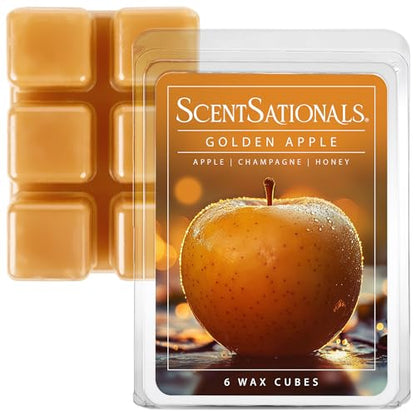 Golden Apple Scented Wax Melts 10oz (10 Ounce)