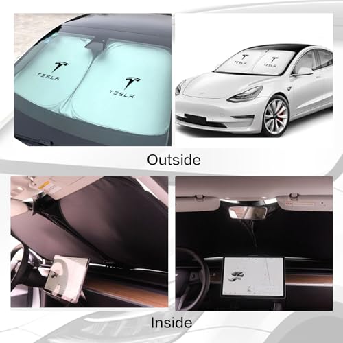300T Sunshade for Tesla Model Y Model 3