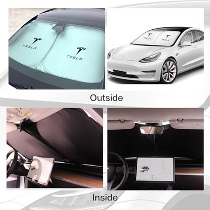 300T Sunshade for Tesla Model Y Model 3