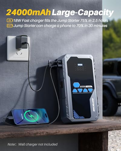 JWA2 Jump Starter with Air Compressor