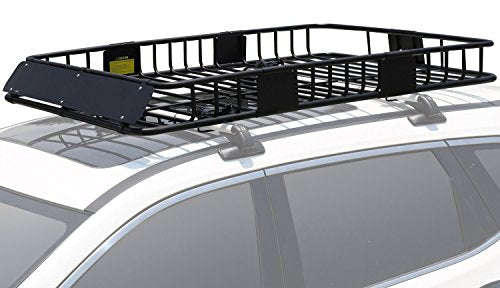 Roof Rack Cargo Basket 64"x39"x4" for SUV Truck Van Car