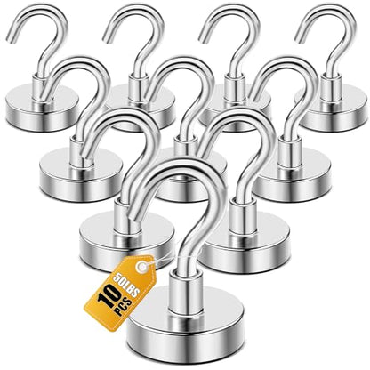 Magnetic Hooks (10 Count)