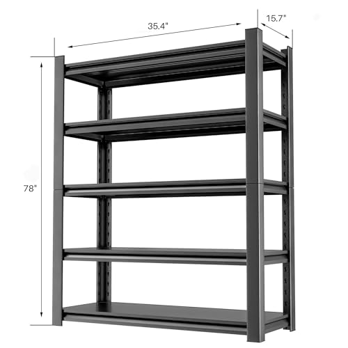 5 Tier Garage Shelving (2 Count)