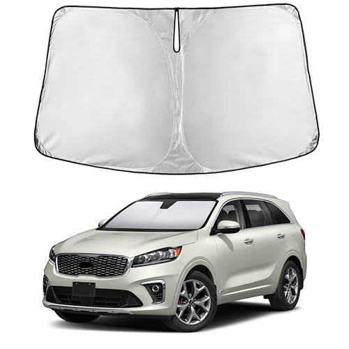 Windshield Sun Shade Compatible for Kia Sorento 2016