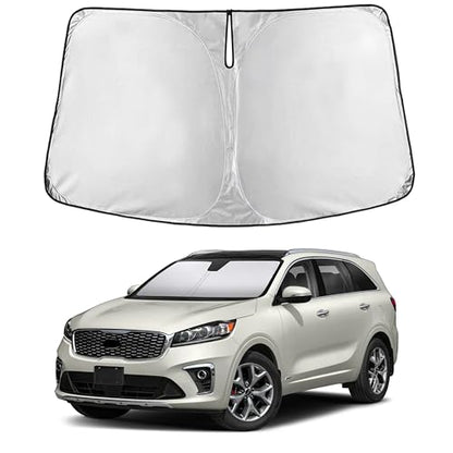 Windshield Sun Shade Compatible for Kia Sorento 2016