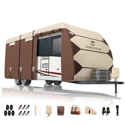 RV Cover Travel Trailer Cover Fits for 30'