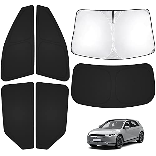 Windshield Sun Shade for Hyundai Ioniq 5 2022 (6 Count)