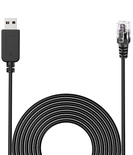 Radar Detector Cable RJ11 Compatible with Escort Passport MAX360 Uniden R1