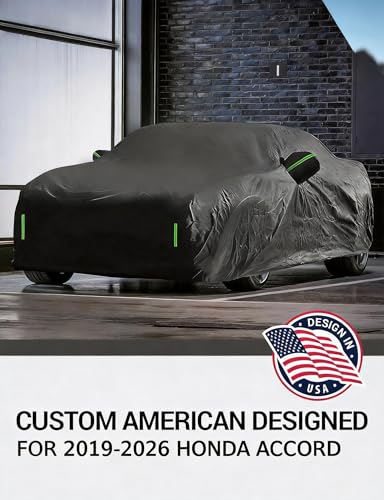 2026 Upgrade Car Cover for Honda Accord 2019