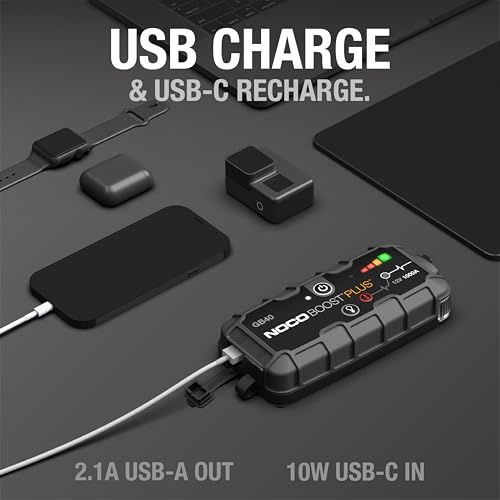 Boost GB40 12V 1000A UltraSafe Portable Lithium Jump Starter