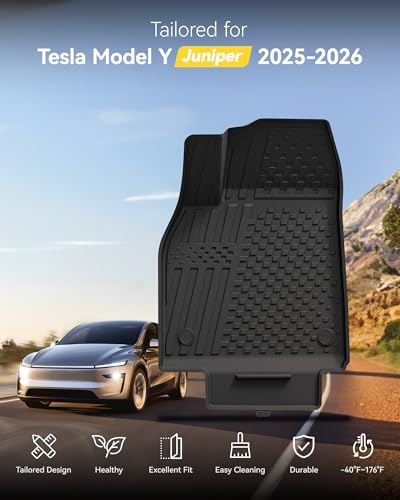 Tesla Model Y Juniper Floor Mats 5PCS