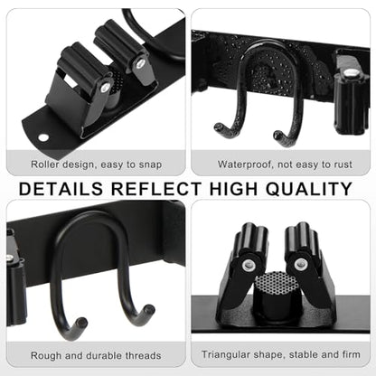Broom Holder Wall Mount