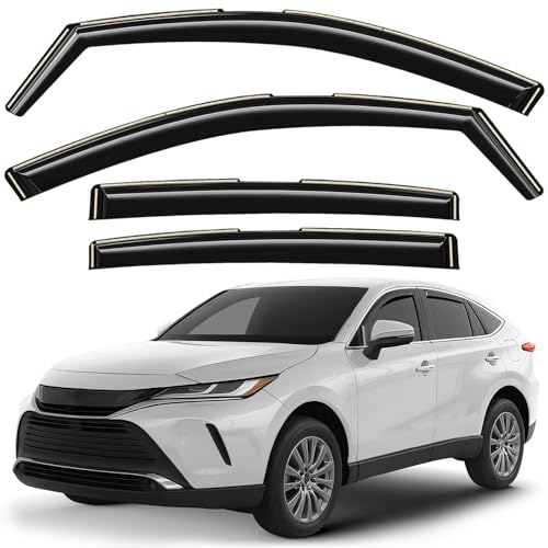 Window Deflectors Smoke Tinted in