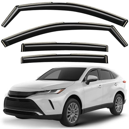 Window Deflectors Smoke Tinted in