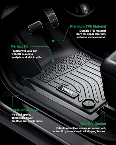 Floor Mats Compatible for Ford F150 2015