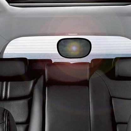 Miniature Static Cling Window Shade for Car Sun Visor (2 Count)