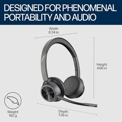 Poly Voyager 4320 UC Wireless Headset