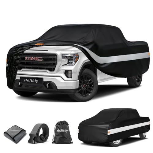 10 Layers Truck Cover Waterproof All Weather Custom Fit GMC Sierra 1500