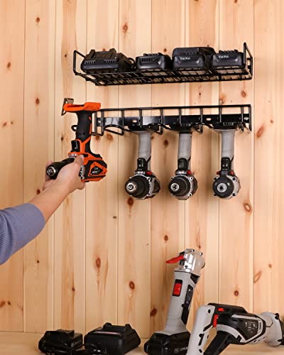 Wall Mounted Power Tool Organizer Holder