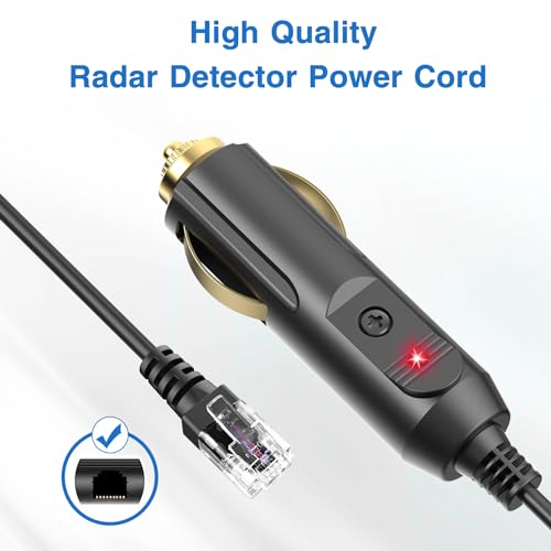 RJ11 Radar Detector Power Cable