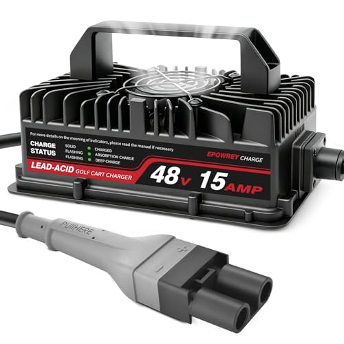 48 Volt 15 Amp Golf Cart Battery Charger for Yamaha G19