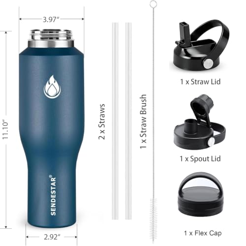 40oz Stainless Steel Water Bottle