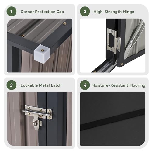 Outdoor Storage Cabinet Shed