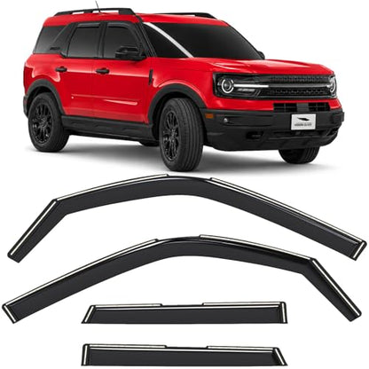 in Channel Rain Guards for Ford Bronco Sport 2021