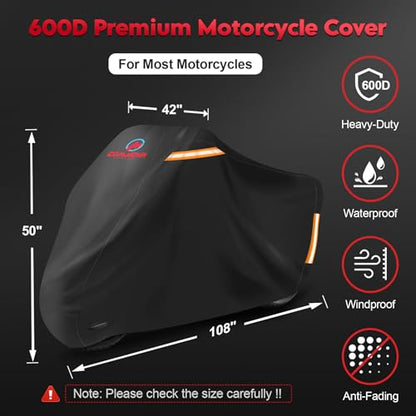 Comnova Motorcycle Cover 108 Inch