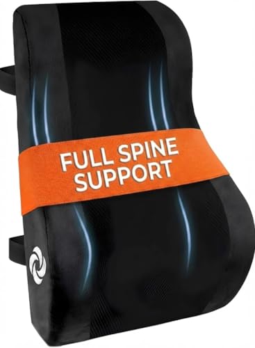 Lumbar Support Pillow Mid and Lower Back with Cooling
