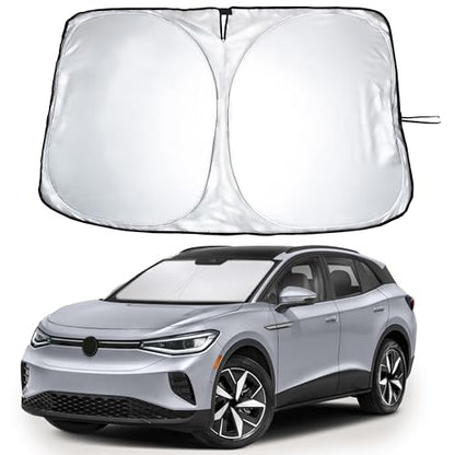 Windshield Sun Shade Compatible for Volkswagen VW ID.4 2021