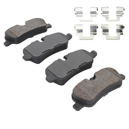Rear Semi Metallic Brake Pads