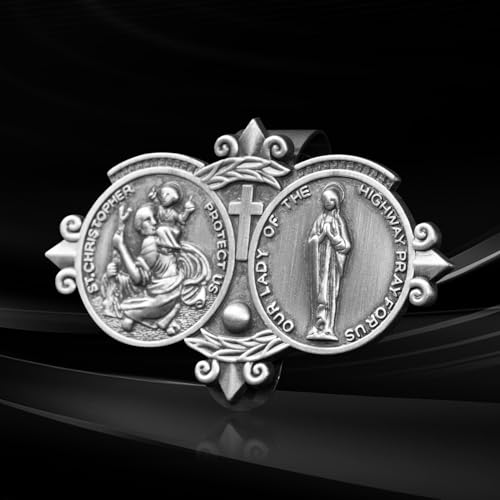 St. Christopher Visor Clip