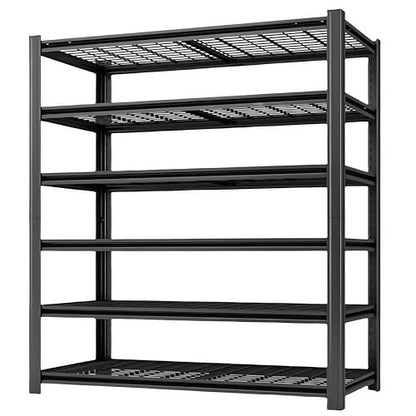 6 Tier Heavy Duty Garage Shelving