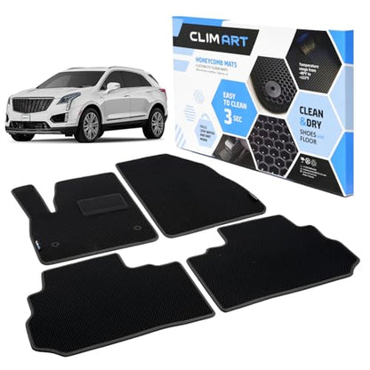 All Weather Car Floor Mats Compatible with Cadillac XT5 2017