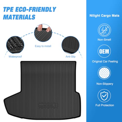 Cargo Mat for Tesla Model S & Model S Plaid 2021