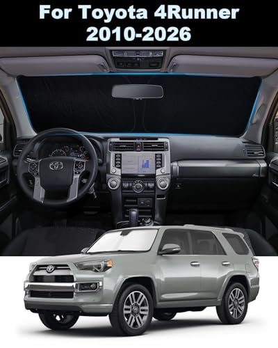 Foldable Front Windshield Sunshade fit for Toyota 4Runner 2010