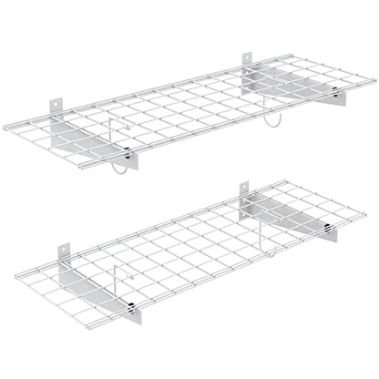 2 Pack Garage Wall Shelves