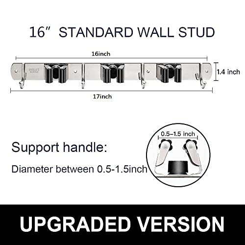 Broom Holder Wall Mount (3 Count)