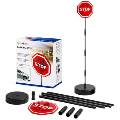 Flashing LED Stop Sign Garage Parking Assistant System