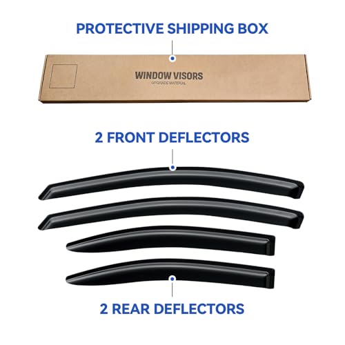 Window Visors Rain Guards for 2005