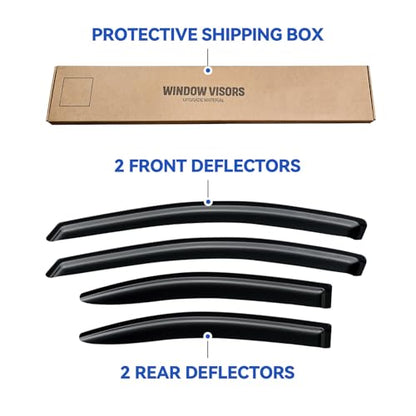 Window Visors Rain Guards for 2005