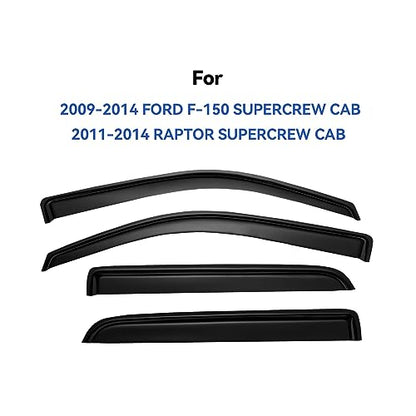 Window Visors Rain Guards for 2009