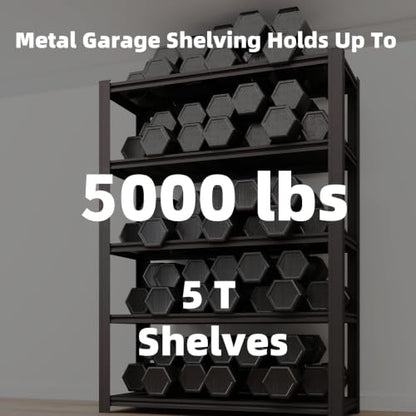 5 Tier Heavy Duty Garage Shelving