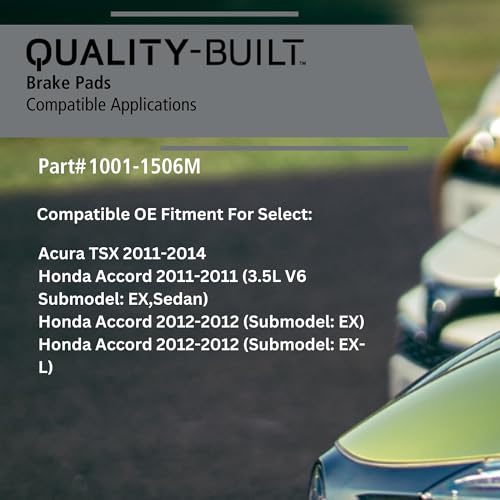 Front Semi Metallic Brake Pads