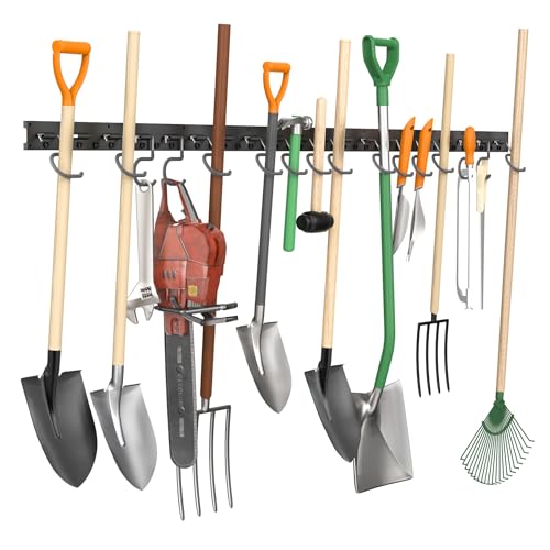 Plastic Wall Mounted Mop and Broom Holder