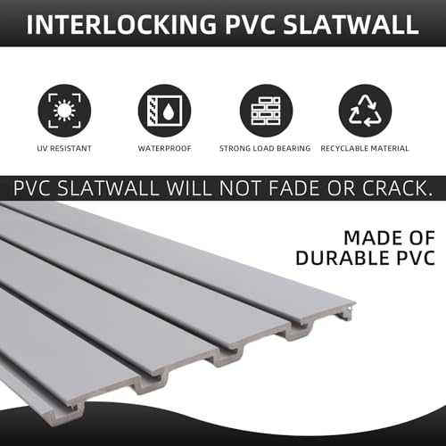 Slat Wall Paneling Garage Wall Organizer
