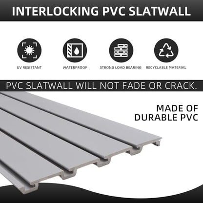 Slat Wall Paneling Garage Wall Organizer