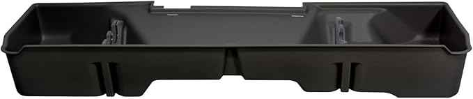 DU-HA DuHa 10001 Under Seat Storage fits 1999-2007 Chevy Silverado/GMC Sierra 1500 2500 3500 Extended Cab Classic |Dark Grey Heavy-Duty Back Seat Organizer | Includes Dividers